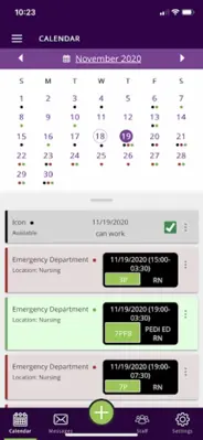 ShiftWizard android App screenshot 5